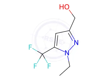 Chemical structure of (1-Ethyl-5-(trifluoromethyl)-1h-pyrazol-3-yl)methanol