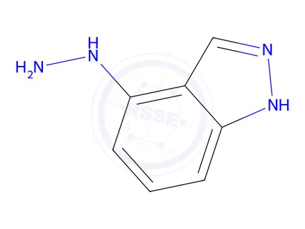 Chemical structure of 4-Hydrazinyl-1H-indazole