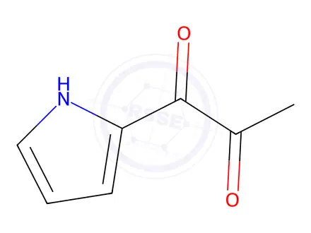 Chemical structure of 1-(1H-Pyrrol-2-yl)propane-1,2-dione