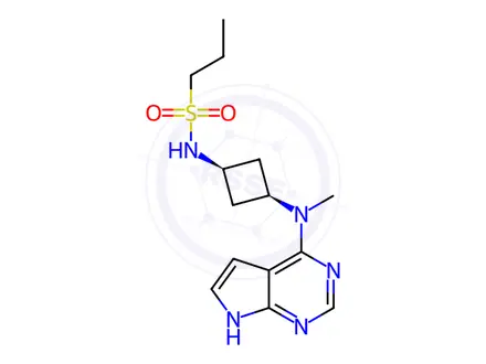 Chemical structure of Abrocitinib