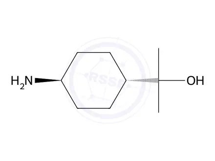Chemical structure of 2-(trans-4-amino-cyclohexyl)-propan-2-ol