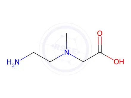 Chemical structure of 2-[(2-Aminoethyl)(methyl)amino]acetic acid dihydrochloride
