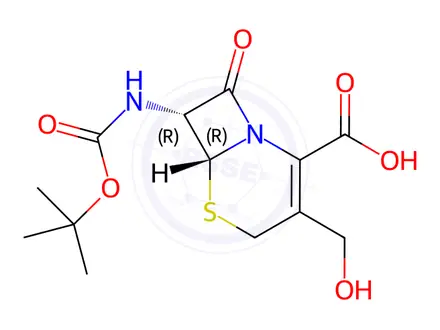 Chemical structure of Cefuroxime Sodium Impurity 67