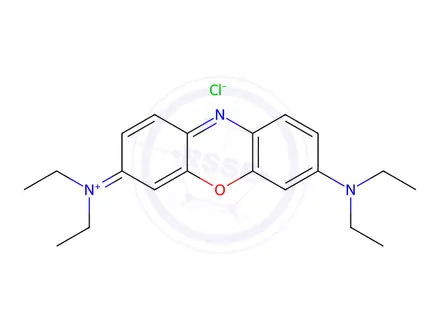 Chemical structure of Basic Blue 3