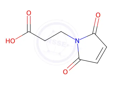 Chemical structure of 3-Maleimidopropionic Acid