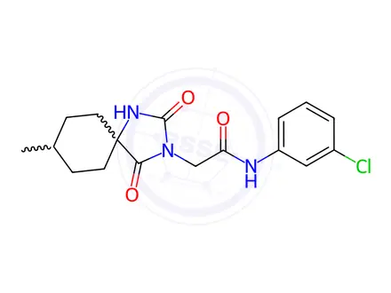 Chemical structure of n-(3-Chlorophenyl)-2-(8-methyl-2,4-dioxo-1,3-diazaspiro[4.5]decan-3-yl)acetamide
