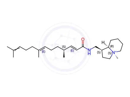 Chemical structure of Stellettamide A trifluoroacetate