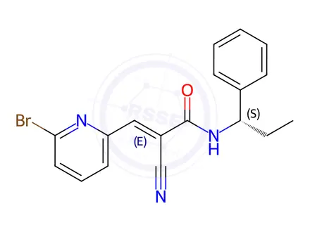 Chemical structure of WP 1066 Impurity 8
