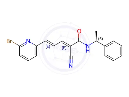 Chemical structure of WP 1066 Impurity 14
