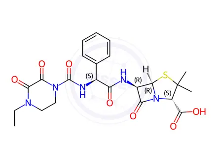 Chemical structure of Piperacillin Impurity 110