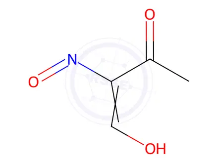 Chemical structure of Butanal, 2-(hydroxyimino)-3-oxo-(9CI)