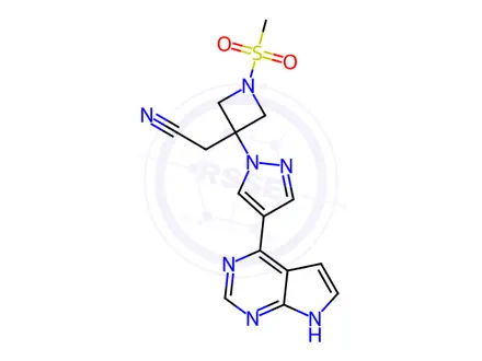 Chemical structure of Baricitinib Impurity 232