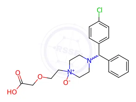 Chemical structure of Cetirizine N-Oxide