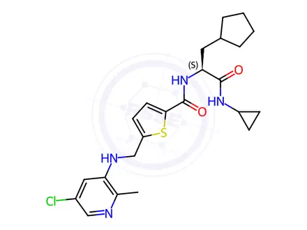 Chemical structure of GSK 2830371
