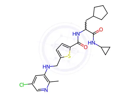 Chemical structure of GSK 2830371 Impurity 2