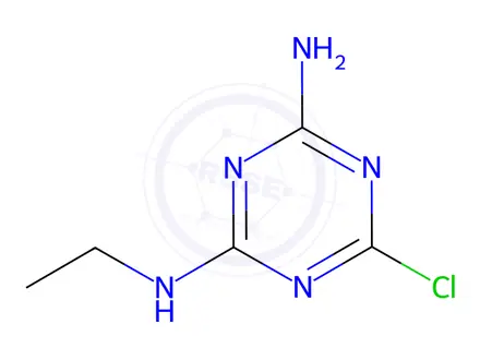 Chemical structure of Atrazine-desisopropyl