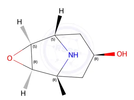 Chemical structure of Tiotropium Impurity 34