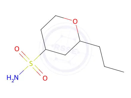 Chemical structure of 2-Propyltetrahydro-2h-pyran-4-sulfonamide
