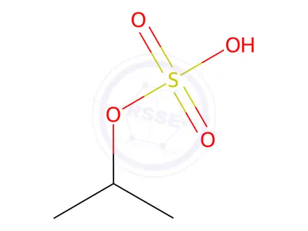 Chemical structure of Isopropyl hydrogen sulphate