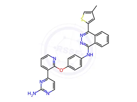 Chemical structure of AMG 900