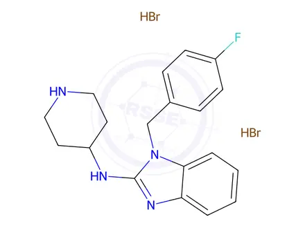 Chemical structure of Norastemizole Hydrobromide