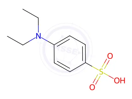 Chemical structure of 4-(Diethylamino)benzenesulfonic Acid
