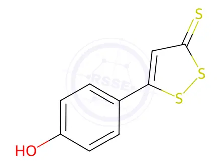 Chemical structure of Anethole Trithione Impurity 1