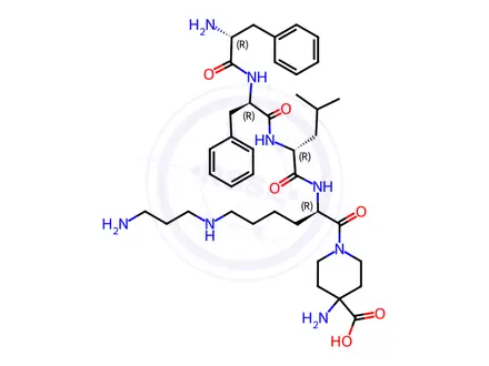 Chemical structure of difelikefalin Impurity 11