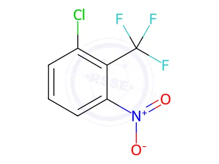 Chemical structure of 1-Chloro-3-nitro-2-(trifluoromethyl)benzene