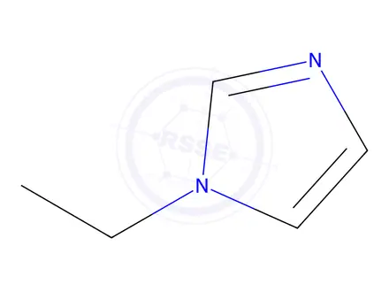 Chemical structure of 1-Ethylimidazole