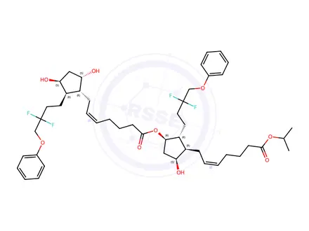Chemical structure of Tafluprost Impurity 30