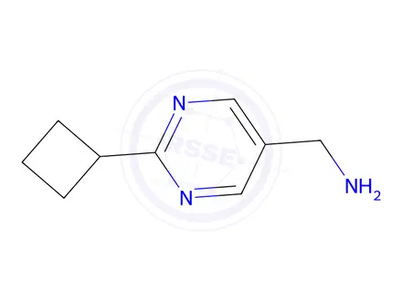Chemical structure of (2-Cyclobutylpyrimidin-5-yl)methanamine