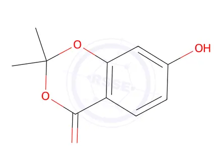 Chemical structure of 7-Hydroxy-2,2-dimethyl-4H-benzo[D][1,3]dioxin-4-one