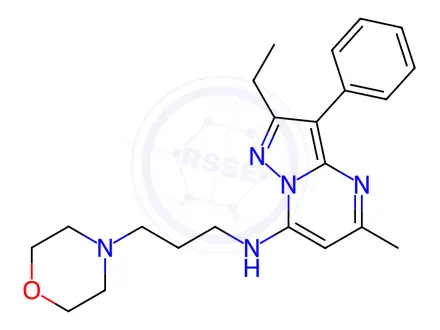 Chemical structure of T-00127-HEV1 Impurity 97