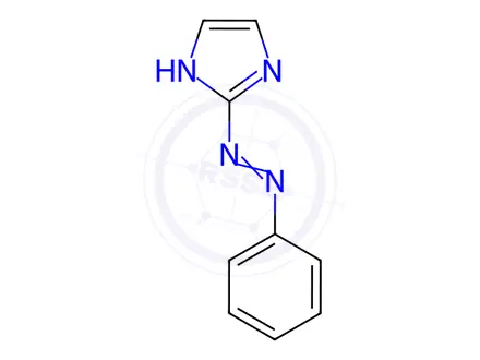 Chemical structure of 2-(phenylazo)-1H-imidazole
