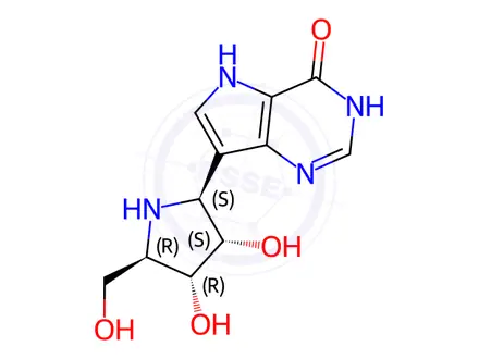Chemical structure of Fodosine