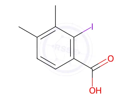 Chemical structure of 2-Iodo-3,4-dimethylbenzoicacid