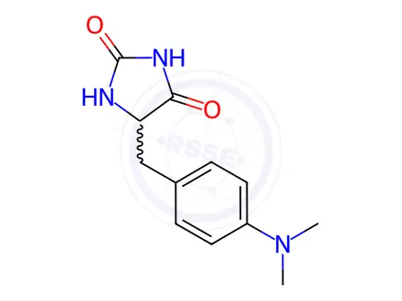 Chemical structure of Hydantoin Impurity 46