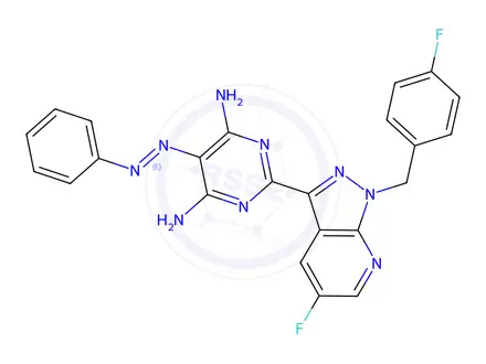 Chemical structure of Vericiguat Impurity 79