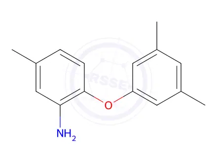 Chemical structure of 2-(3,5-Dimethylphenoxy)-5-methylaniline