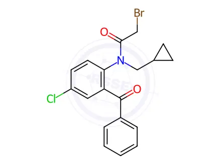 Chemical structure of Prazepam EP Impurity D