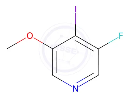 Chemical structure of 2-fluoro-6-methoxy-4-iodo-pyridine