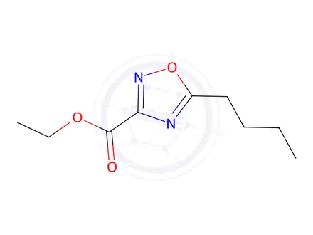 Chemical structure of Ethyl 5-butyl-1,2,4-oxadiazole-3-carboxylate