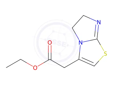 Chemical structure of ETHYL 2-(5,6-DIHYDROIMIDAZO[2,1-B][1,3]THIAZOL-3-YL)ACETATE