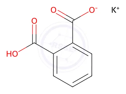 Chemical structure of Potassium phthalate (2:1)