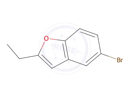 Chemical structure of 5-Bromo-2-ethylbenzofuran