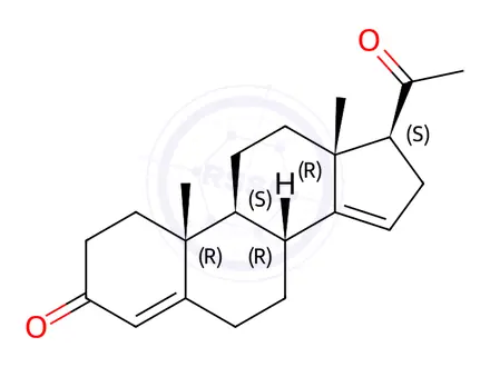 Chemical structure of Progesterone EP Impurity A