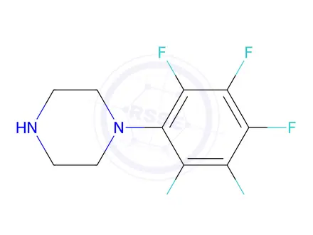 Chemical structure of 1-(Pentafluorophenyl)piperazine