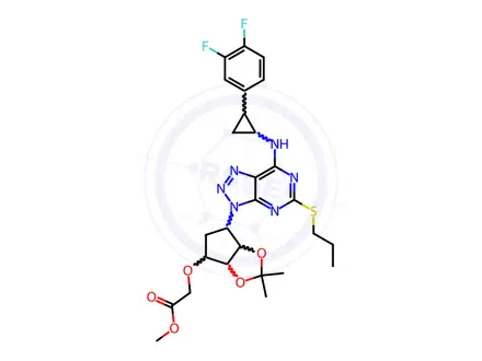 Chemical structure of Ticagrelor Impurity 144