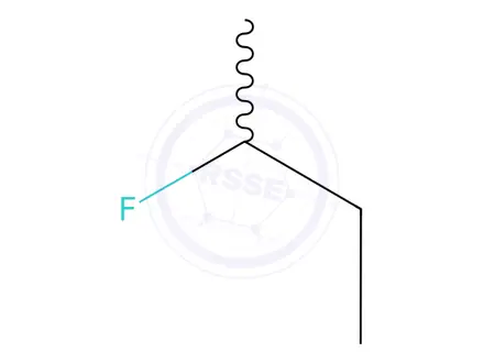 Chemical structure of 2-Fluorobutane